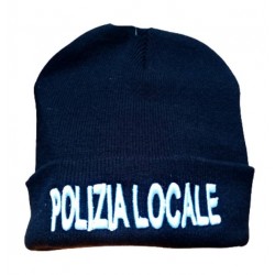 abbigliamento invernale polizia locale, cuffia invernale polizia, berretto polizia locale, zuccotto polizia locale,