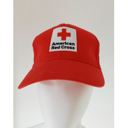 croce rossa cappellino estivo red cross usa in cotone patch ricamata red cross